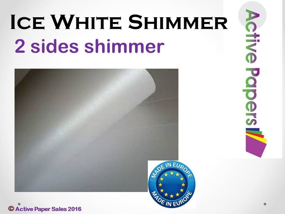 Ice White Silver 150gsm
